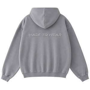 เสื้อฮู้ดดี้ผู้ชายระบายอากาศได้ดี คุณภาพสูง วัสดุดี ราคาไม่แพง เสื้อฮู้ดดี้ผู้ชายสำหรับขายออนไลน์ - Product Image 2