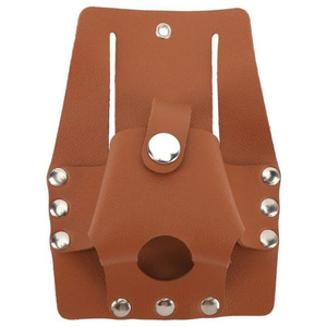Porte-mètre ruban en cuir robuste, accessoire professionnel pour ceinture à outils en cuir, pour charpentier, électricien, entrepreneur, construction - Product Image 2