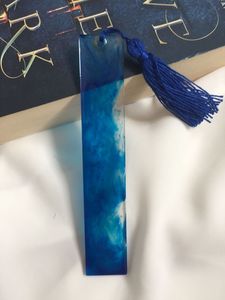 Handmade Resin Bookmark for Books, Unique Decorative Bookmark with Colorful Resin Design, Reusable <b>Reading</b> <b>Accessory</b> for Book - Product Image 2