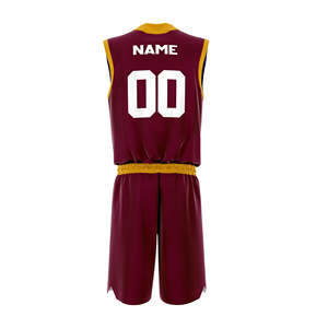 Tenue de sport respirante de haute qualité au design unique et personnalisé pour hommes, ensemble d'uniformes de basketball à séchage rapide, vente en gros - Product Image 6
