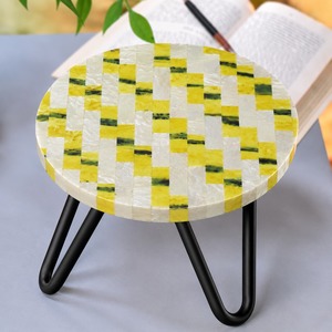 Support à gâteau de luxe en bois et en fer pour la présentation de cupcakes, les événements de mariage et la décoration du comptoir de cuisine - Product Image 1