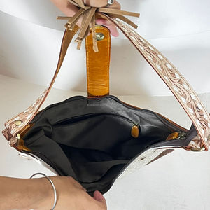 Nuevo Bolso de Hombro de Cuero Vacuno de Lujo, Estilo Western, Bolso Tipo Hobo con Herrajes, para Mujer, Moderno, de Gran Capacidad, para Compras - Product Image 6