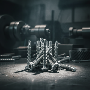 PDC Model 7.1 Pan Head Self-Drilling Point Stainless Steel (304/316/410) Metric/Inch Standard Thread Natural Finish Class 8 - Product Image 1