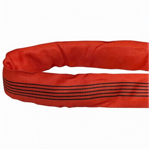 Eslinga redonda sin fin de poliéster de 5 toneladas para elevación, eslingas suaves de primera calidad, factor de seguridad 7:1, estándares DIN-EN 1492-2 - Product Image 6