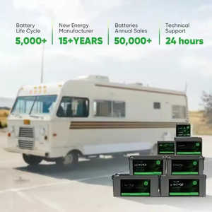 Générateur solaire au lithium-ion Lifepo4 24V 200Ah pour usage domestique, pour bateaux et camping-cars, systèmes électriques de secours 12V 300Ah, stockage d'énergie domestique - Product Image 2