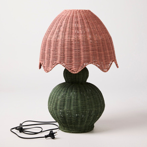 <b>Rattan</b> <b>Table</b> Lampshade Lamp Cover Luxury <b>Bedside</b> <b>Table</b> Lamps for Bedroom Decor Made in Vietnam - Product Image 5