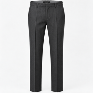 Pantalones de Vestir Resistentes con Botones, Estilo Casual para Oficina, Pantalones de Traje Premium para Hombre para Ocasiones Profesionales - Product Image 4