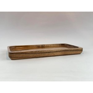 Plateau de service rectangulaire en bois d'acacia rustique fait main |   Artisan de Moradabad |   Commandes en gros et en vrac - Product Image 3