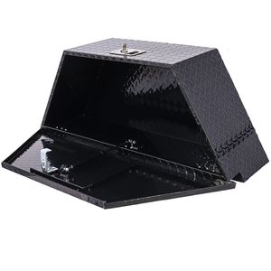 39-Inch Heavy Duty Aluminum <b>Tool</b> <b>Box</b> Truck Bed and Outdoor Trailer Pickup <b>Storage</b> Organizer RV Underbody <b>Storage</b> <b>Tool</b> <b>Box</b> - Product Image 6
