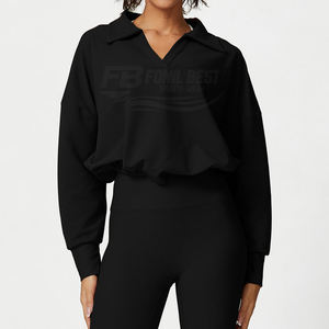 ชุดโยคะเอวยางยืดคุณภาพสูง เสื้อครอปและกางเกงขาสั้น แห้งเร็ว สำหรับออกกำลังกาย ฟิตเนส กีฬา ออกแบบเองได้ รับผลิตแบบ OEM - Product Image 5