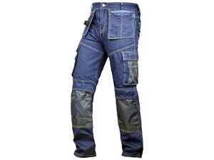 Pantalon en jean déchiré personnalisé avec logo, coupe slim, design troué, pour moto et course automobile, séchage rapide, imperméable, idéal été - Product Image 5