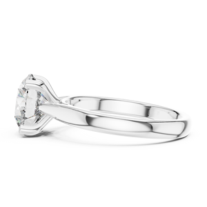 Factory Wholesale 925 Sterling Silver Moissanite <b>Diamond</b> <b>Ring</b> Custom Engagement Wedding Jewelry Manufacturer OEM Supplier - Product Image 2