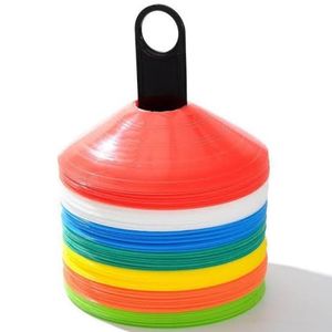 Conos de Entrenamiento Flexibles de Plástico, Set de Equipamiento de Agilidad para Gimnasio, Discos Marcadores para Entrenamiento de Velocidad en Deportes al Aire Libre, Fútbol - Product Image 1