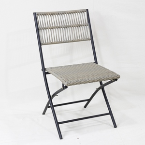 Silla de Bistró Plegable Minimalista y Duradera de Nuevo Diseño, Muebles de Jardín Modernos Resistentes a la Intemperie - Product Image 1