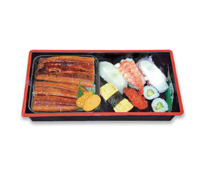 Bandeja Clásica Rectangular de Cemento Ecológico para Servir en Fiestas, Ideal para Sashimi, Sushi, Salmón, Pescado y Mariscos - Product Image 2