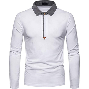 Nouveauté en promotion : Polos pour hommes / Polos décontractés unis de haute qualité personnalisables avec logo pour hommes, vente en gros - Product Image 1