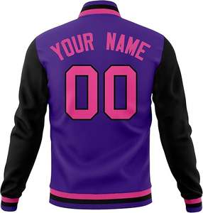 2026 Unisex School <b>Jackets</b> New Fashion <b>Men's</b> Clothing Sports Coat Women <b>Men</b> Team <b>Baseball</b> <b>Jacket</b> Custom Design - Product Image 3