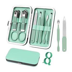 Stainless Steel Nail <b>Kit</b> 5 in 1 Portable <b>Manicure</b> Set with Case for Adults - Product Image 1