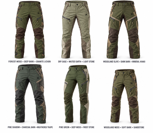Pantalones de Caza y Pantalones Técnicos |   Camuflaje - Verde Oliva - Seis Colores |   Fabricante y Proveedor de Ropa de Caza | - Product Image 5