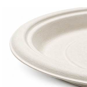 Assiette jetable en papier de 12 pouces, robuste, biodégradable, style kraft à paroi simple, pour la restauration, les plats à emporter, les mariages et les fêtes - Product Image 5