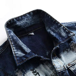 Vestes en jean pour hommes de qualité supérieure, design unique, légères, services OEM, prix bas, pour la vente en ligne - Product Image 4