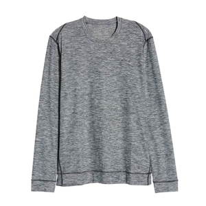 Camisa informal versátil de algodón para hombre, camisetas de manga larga transpirables, cómodas, con costuras resistentes, estilo moderno, camisetas de manga larga para hombre - Product Image 5