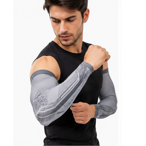 Elegantes Mangas de Compresión Sin Costuras para Golf - Colores Personalizables con Logotipo, Reversibles, Anti-UV, Ecológicas, Unisex, para Deportes al Aire Libre - Product Image 3