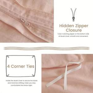 Serta pulisce semplicemente il copripiumino solido-taglia doppia - Product Image 4