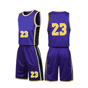 Maillot de basket-ball réversible personnalisé unisexe, séchage rapide, respirant, en maille polyester, vêtements de sport, logo imprimé par sublimation, tailles plus grandes pour garçons - Product Image 3