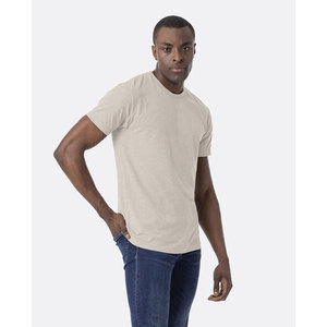 เสื้อยืดคอกลม Level Apparel รุ่น N6210 สีดำ ยูนิเซ็กซ์ ผ้าฝ้าย CVC 100% นุ่ม ทนทาน ระบายอากาศได้ดี เป็นมิตรกับสิ่งแวดล้อม พร้อมลายพิมพ์กราฟิก - Product Image 5