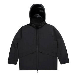 Windbreaker Men Casual Spring Autumn Lightweight <b>Jacket</b> New Arrival Hooded Contrast Color Zipper Up Stylish Comfortable - Product Image 4
