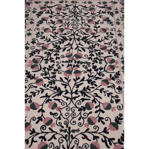 ผ้าห่มลาวีนาส โบโฮ แฮนด์เมด วินเทจ คันธา ซูซานี  ผ้าควิลท์รักษ์โลก ซักได้ ผลิตจากผ้าฝ้าย 100% ลายดอกไม้ ผ้าคลุมเตียง ผ้าห่มอินเดีย - Product Image 3