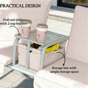 Sedia a Dondolo da Esterno per Portico, Giardino e Terrazza - Design Versatile per Arredamento Casa - Product Image 2