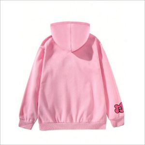 Sweat-shirt à capuche en molleton brodé pour homme, style court en coton, streetwear, coupe oversize, automne, haute qualité, décontracté - Product Image 2