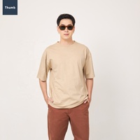 T-shirts pour hommes 100% coton, col rond, anti-plis, épaules tombantes, grande taille, grammage lourd, coupe courte, écologiques, vente en gros OEM