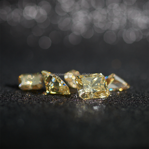 เพชรเรืองแสงสีเหลืองสุดพิเศษสำหรับการปลูกในห้องปฏิบัติการออกแบบขนาดและรูปร่างตามสั่งจากผู้ผลิตโดยตรง - Product Image 5