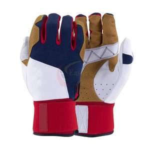 Firm <b>Hold</b> Baseball Batting <b>Gloves</b> With Locked Fit Cuff And Soft Palm Texture <b>For</b> Advanced Swing Support - Product Image 5