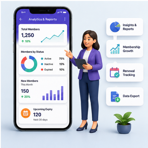 Desarrollo de Aplicaciones Móviles para Gestión de Membresías, Seguimiento de Suscripciones, Análisis de Engajamiento de Miembros, Sitio Web Móvil - Product Image 2
