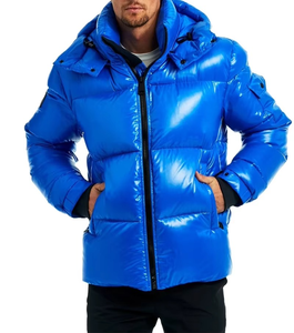 เสื้อแจ็คเก็ตพัฟเฟอร์ผู้ชายคุณภาพพรีเมียม อุ่นสบายสำหรับฤดูหนาว ซิปพิมพ์ลาย กันน้ำ กันลม สีและลายปรับแต่งได้ - Product Image 6