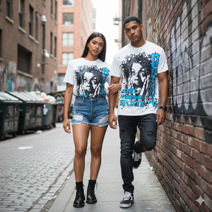 T-shirt noir pour homme en gros, 100 % coton, coupe oversize, impression graphique DTG personnalisée, t-shirt court et carré - Product Image 3