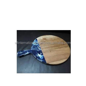 Tabla de cortar madera con decoración Natural, fabricante de resina, logotipo personalizado y tamaño con pulido, gran oferta - Product Image 6