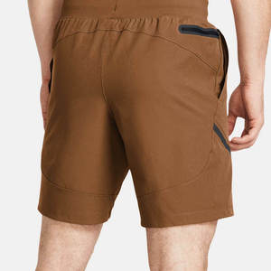 Shorts de basketball athlétiques légers pour hommes, en tissu respirant à séchage rapide, avec taille élastique, pour l'entraînement et la gym - Product Image 4
