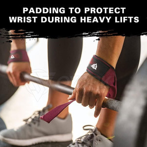 Sangles de musculation de qualité supérieure avec une construction et une adhérence durables, conçues pour la salle de sport et l'entraînement - Product Image 3