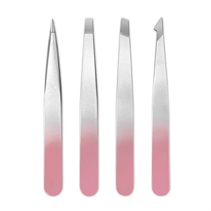 Pinzas de Acero Inoxidable para Cejas, Depilación de Precisión, Eliminación de Vello Encarnado, Herramienta de Belleza Facial - Product Image 4