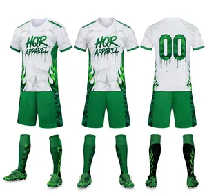 Maillot de football d'entraînement à séchage rapide, nouveau style, design OEM, uniforme de haute qualité pour club et équipe, avec logo personnalisé - Product Image 6