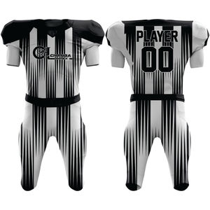 Maillot de football américain haut de gamme pour équipe avec impression par sublimation haute définition - Product Image 3