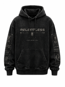 Sudadera con Capucha de Alta Calidad con Efecto Ácido para Hombre, Sudadera Negra con Capucha, Diseño Estampado en Algodón, Ropa Casual de Otoño, Venta al Por Mayor - Product Image 2
