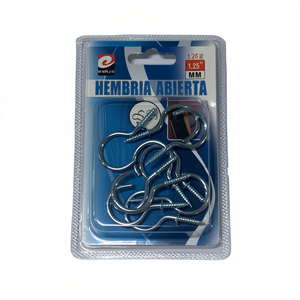 Ganchos Novedosos Hembria Abierta con Ojal de 1.25mm y Diseño Ligero - Product Image 2