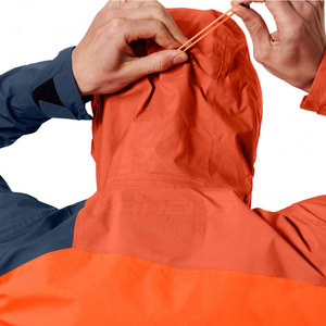 เสื้อแจ็คเก็ตกันลมมีฮู้ดสำหรับผู้ชาย ซิปด้านหน้า บริการ OEM น้ำหนักเบา เหมาะสำหรับการเดินทางในฤดูหนาว ผ้าเนื้อนุ่ม สไตล์ลำลอง แฟชั่น - Product Image 4