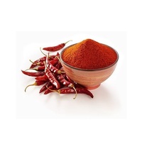 Poudre de piment rouge Capsicum Annuum Lal Mirchi, piment rouge séché, poivron doux, paprika, épice traditionnelle indienne, cru, AD, en vrac, HP Valia